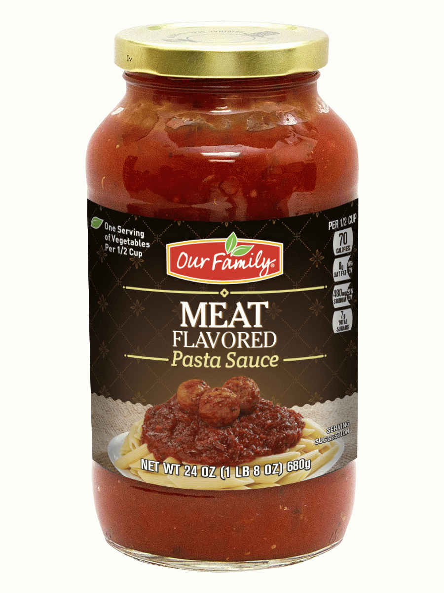 Our Family  meat flavored pasta sauce Full-Size Picture